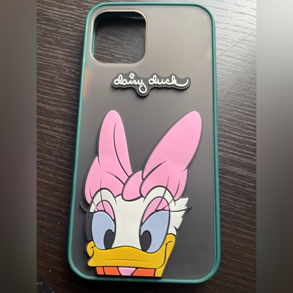 DAISY DUCK Face Bumper Cover for iPhone 12/12 Pro 6.1" shockproof softshell Case - Picture 3 of 10
